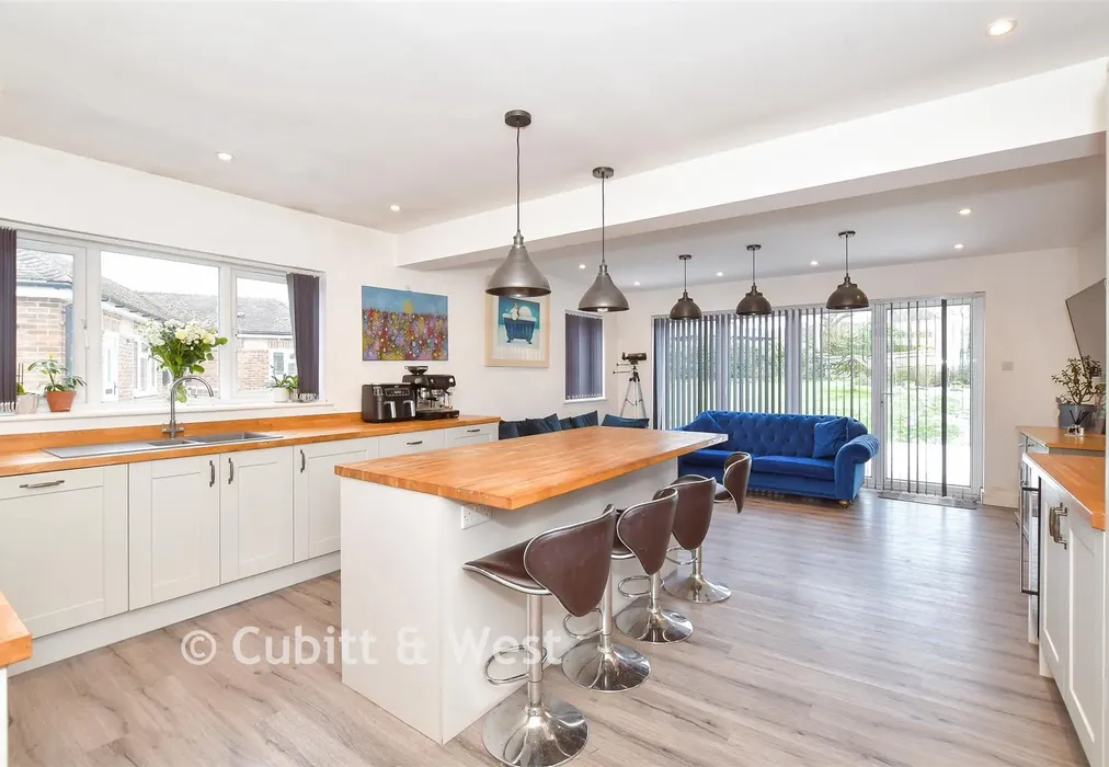 Kitchen/Dining/Family Room - Timberlea Close, Ashington, West Sussex - Wards of Kent