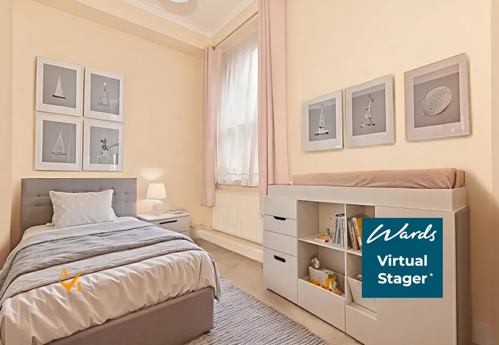 Bedroom (Modern style) - Rendezvous Street, Folkestone, Kent - Wards of Kent