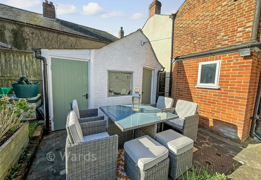 Patio - High Street, Wingham, Canterbury, Kent - Wards of Kent