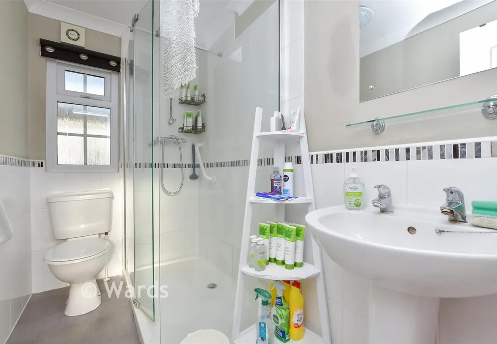 Shower Room - Faversham Road, Seasalter, Whitstable, Kent - Wards of Kent