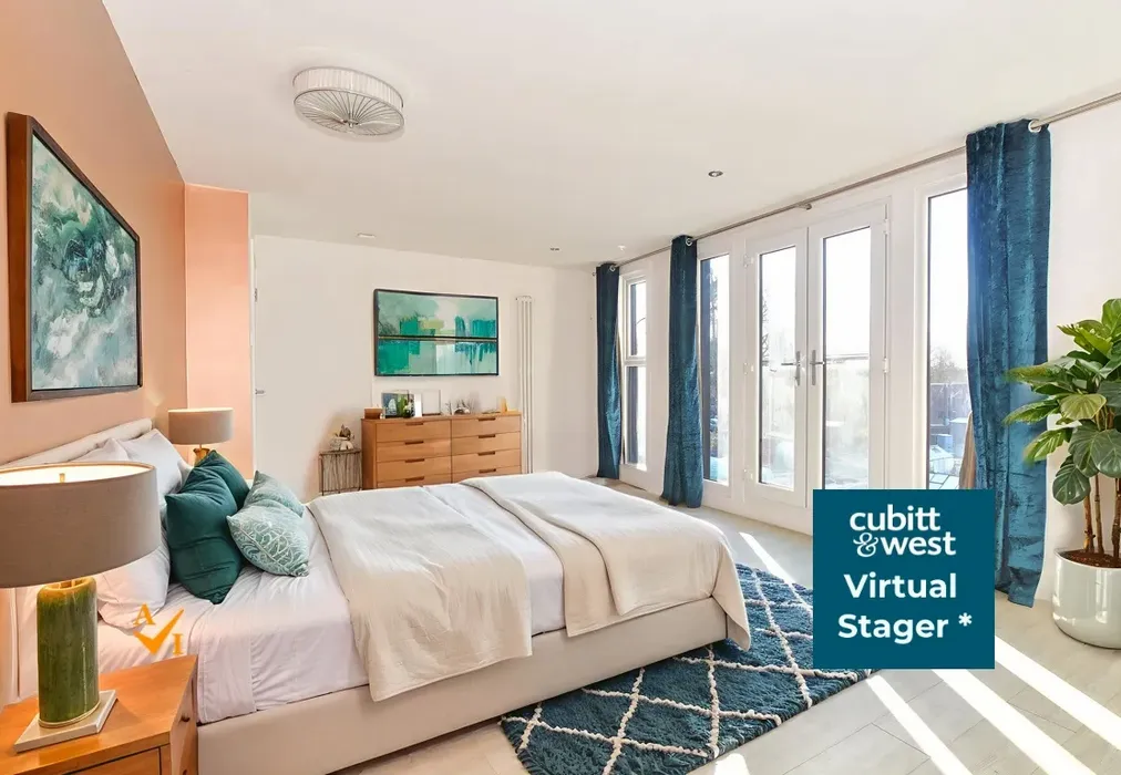 Bedroom 1 (Modern style) - Pinova Close, Crawley, West Sussex - Wards of Kent