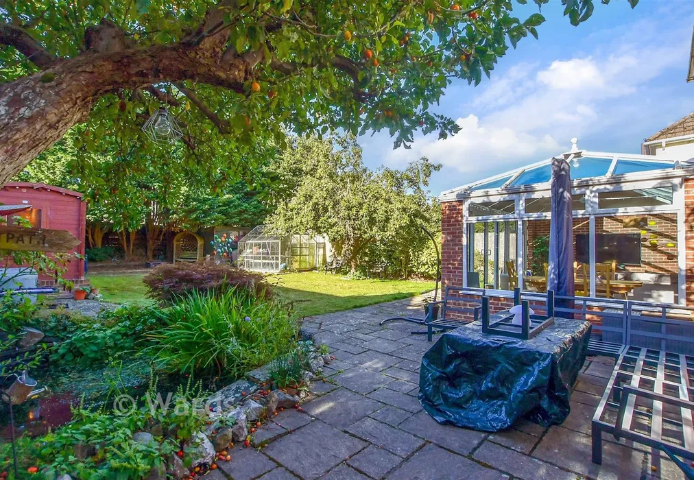 Rear Garden - Forstal Lane, Coxheath, Maidstone, Kent - Wards of Kent