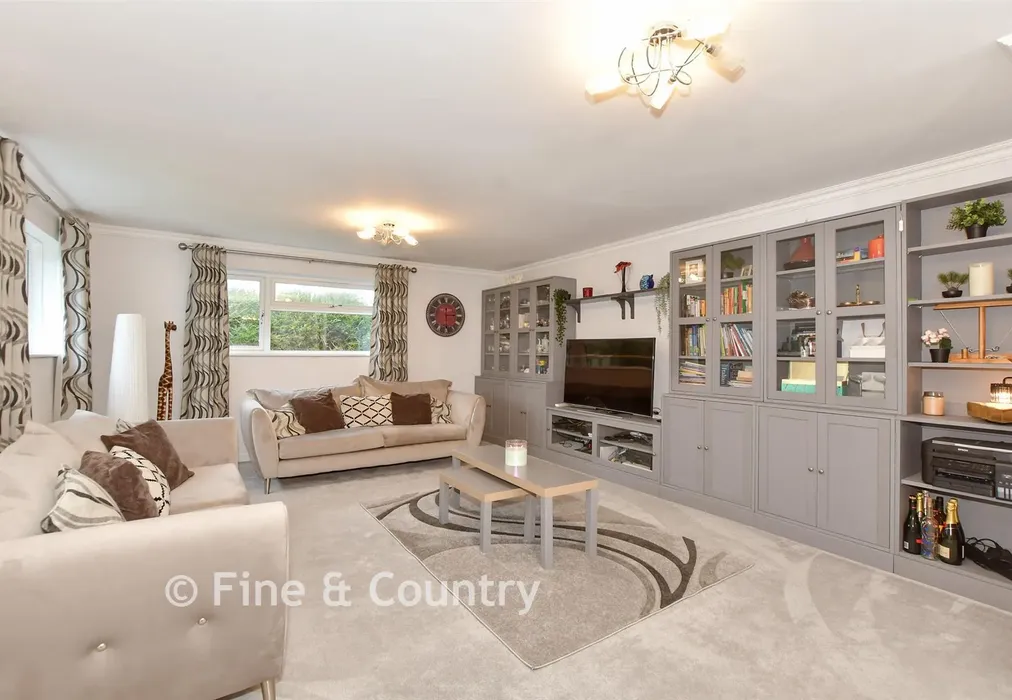 Living Room - Guston Road, East Langdon, Dover, Kent - Wards of Kent