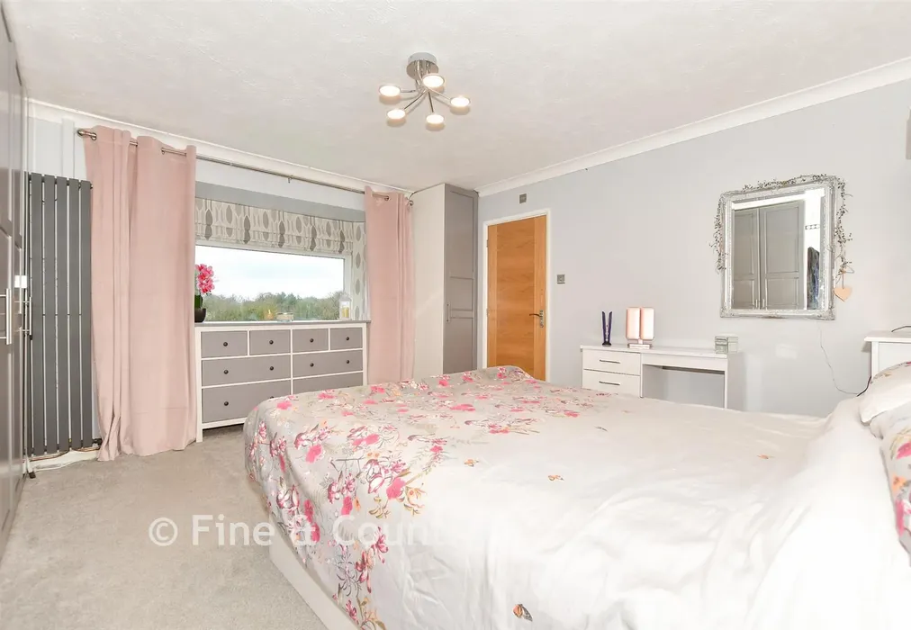 Bedroom 1 - Guston Road, East Langdon, Dover, Kent - Wards of Kent
