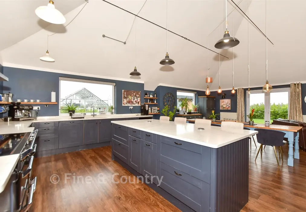 Kitchen/Dining/Sitting Area - Guston Road, East Langdon, Dover, Kent - Wards of Kent