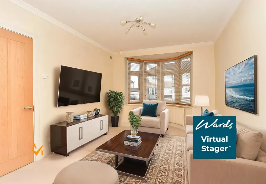 Lounge (Contemporary style) - Gloucester Avenue, Welling, Kent - Wards of Kent