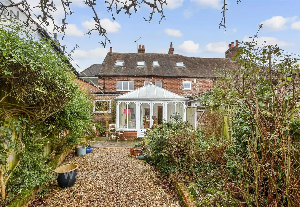 Rear Elevation - Bekesbourne Hill, Bekesbourne, Canterbury, Kent - Wards of Kent