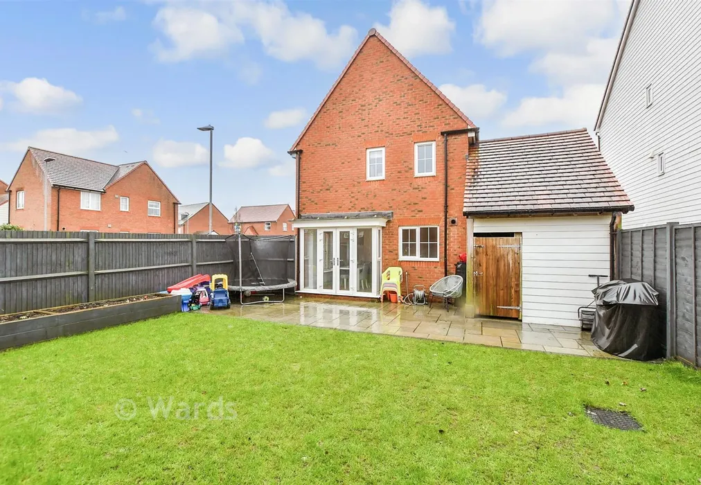 Rear Elevation - Cornflower Avenue, Hythe, Kent - Wards of Kent