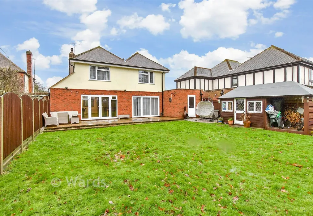 Rear Elevation - Cherry Orchard, Chestfield, Whitstable, Kent - Wards of Kent