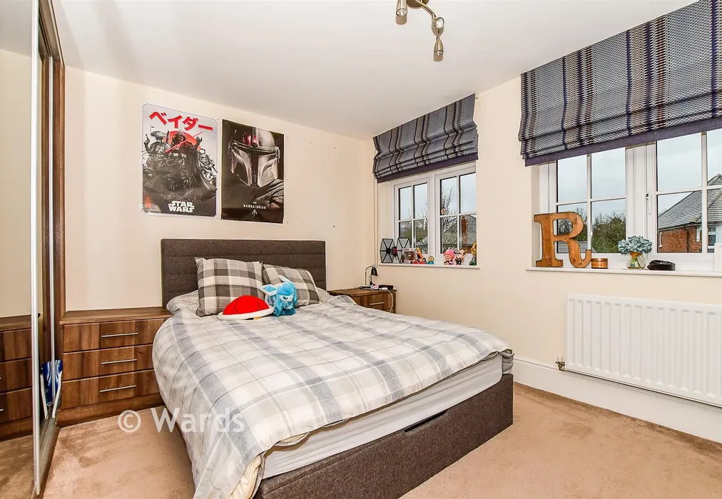 Bedroom 4. - Quarry Road, Ryarsh, West Malling, Kent - Wards of Kent