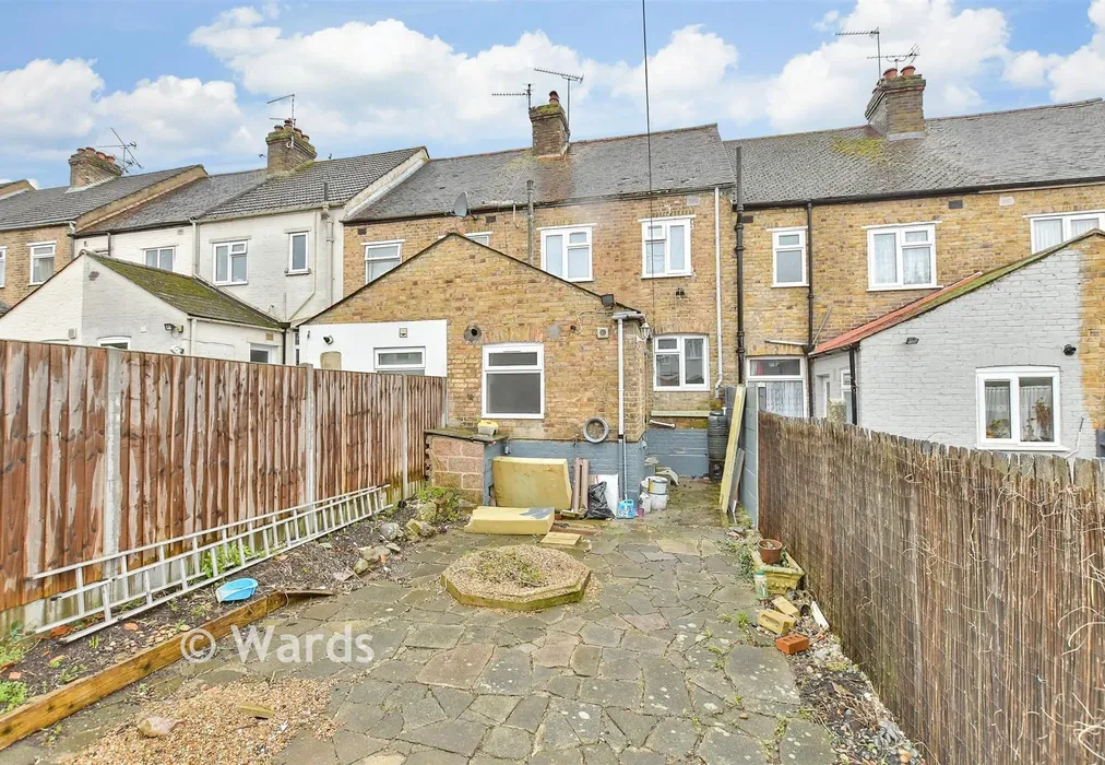 Rear Elevation - Cottall Avenue, Chatham, Kent - Wards of Kent