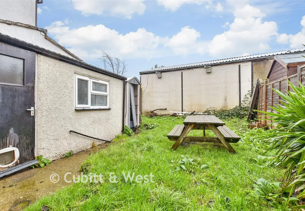 Rear Garden - Oval Road, Croydon, Surrey - Wards of Kent