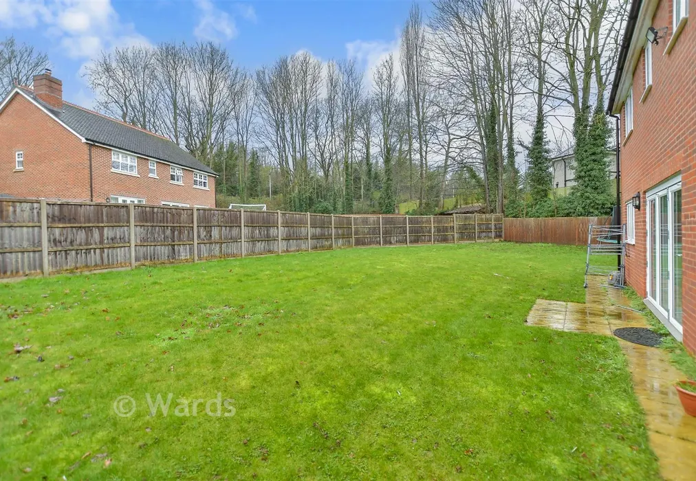 Rear Garden - Brickmakers Way, Hempstead, Gillingham, Kent - Wards of Kent