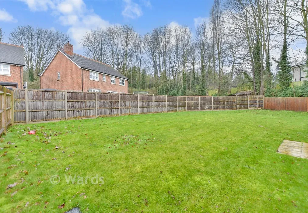 Rear Garden - Brickmakers Way, Hempstead, Gillingham, Kent - Wards of Kent
