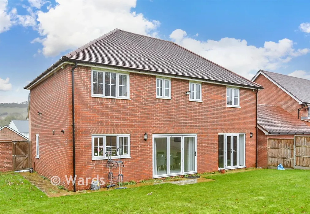 Rear Elevation - Brickmakers Way, Hempstead, Gillingham, Kent - Wards of Kent