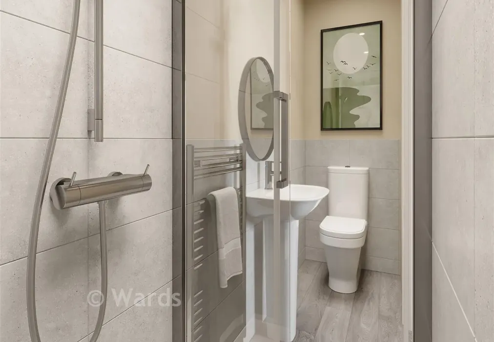 En-Suite CGI - Richmond Park, Whitfield, Dover, Kent - Wards of Kent