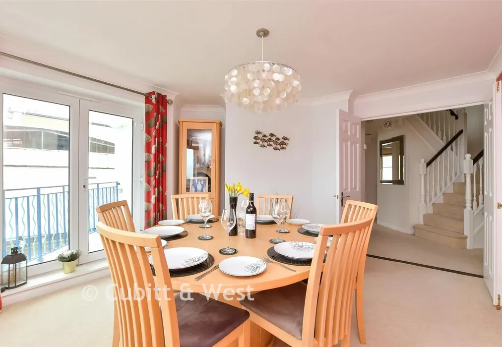 Dining Room - The Strand, Brighton Marina Village, Brighton, East Sussex - Wards of Kent