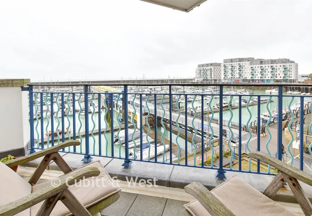 Balcony - The Strand, Brighton Marina Village, Brighton, East Sussex - Wards of Kent