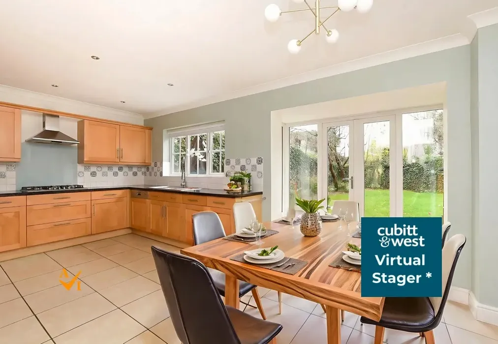 Kitchen/Diner (Modern style) - West Meads, Horley, Surrey - Wards of Kent