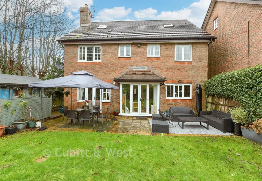 Rear Garden - West Meads, Horley, Surrey - Wards of Kent