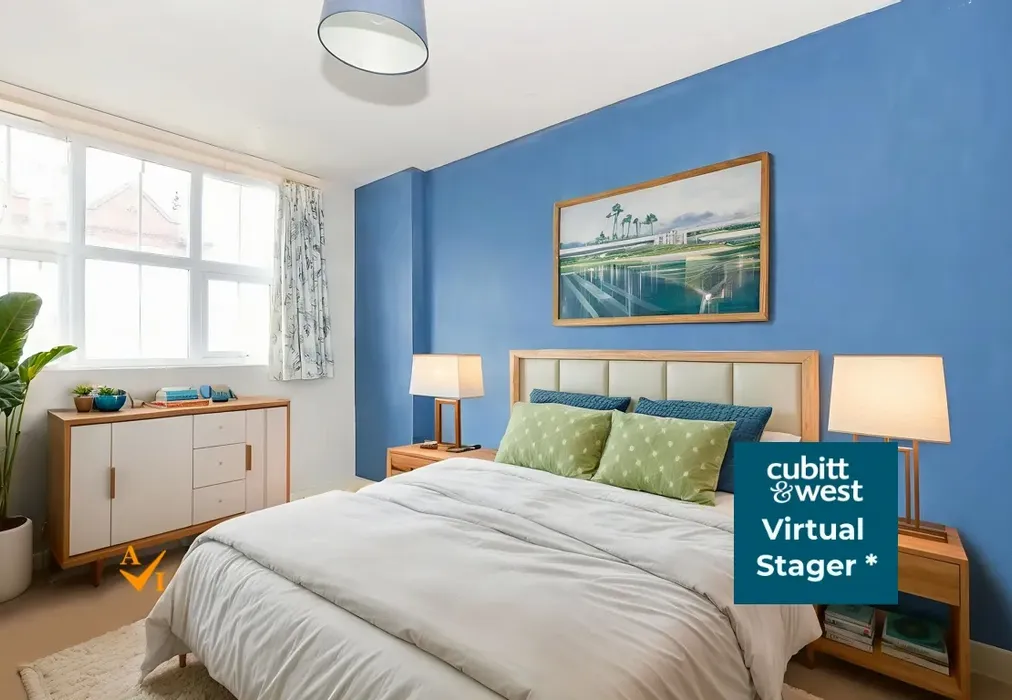 Bedroom 1 (Contemporary style) - Framfield Road, Uckfield, East Sussex - Wards of Kent