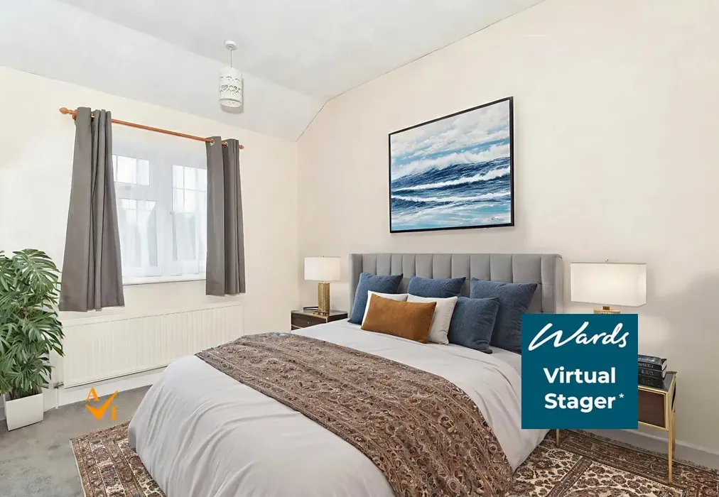 Bedroom 2 (Contemporary style) - Mangravet Avenue, Maidstone, Kent - Wards of Kent