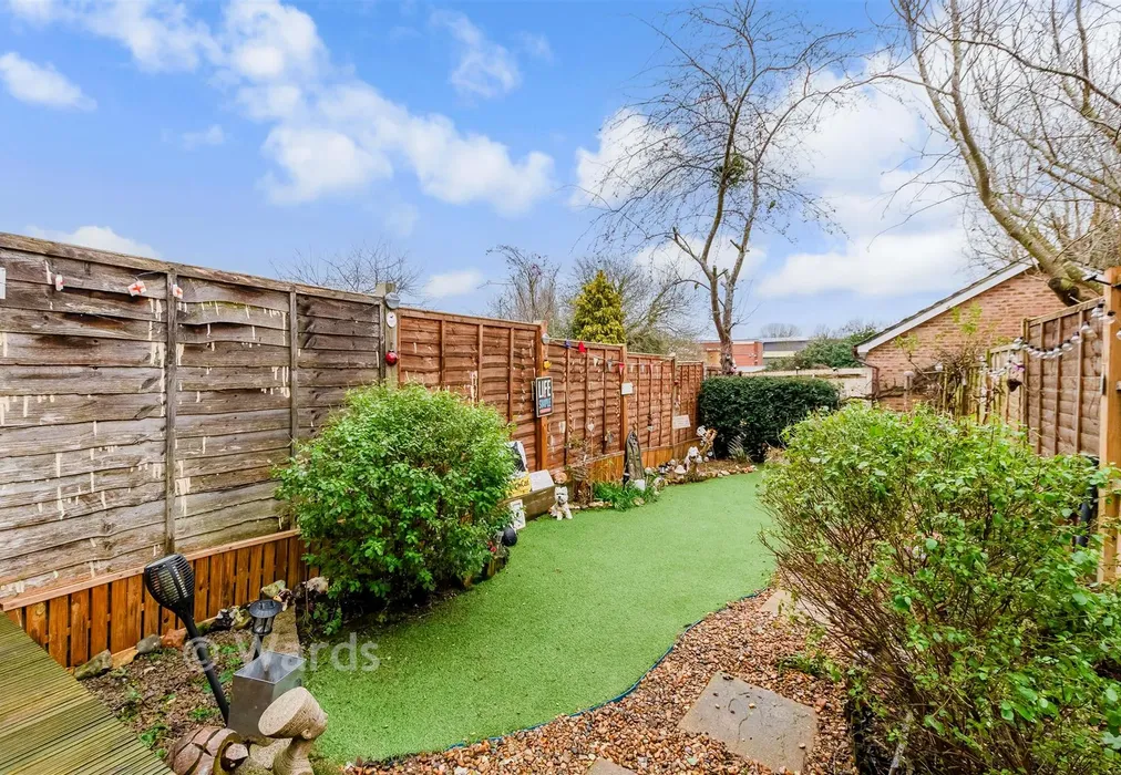 Rear Garden - Warwick Way, Dartford, Kent - Wards of Kent