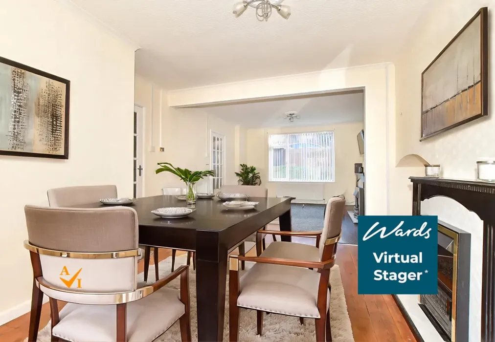 Dining Area (Modern style) - Farthingloe Road, Dover, Kent - Wards of Kent