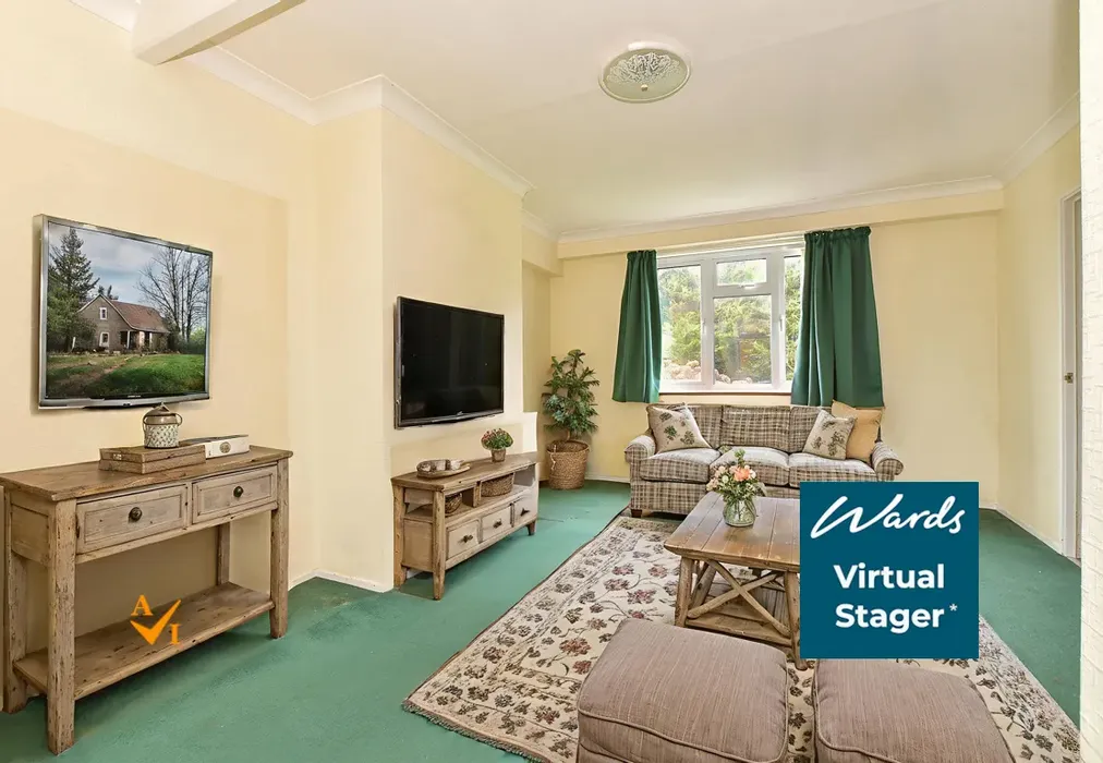 Lounge (Farmhouse style) - Ivychurch Road, Brenzett, Romney Marsh, Kent - Wards of Kent