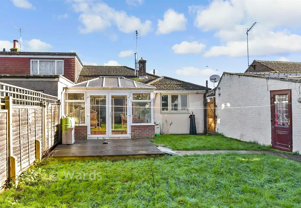 Rear Elevation - Neal Road, West Kingsdown, Sevenoaks, Kent - Wards of Kent