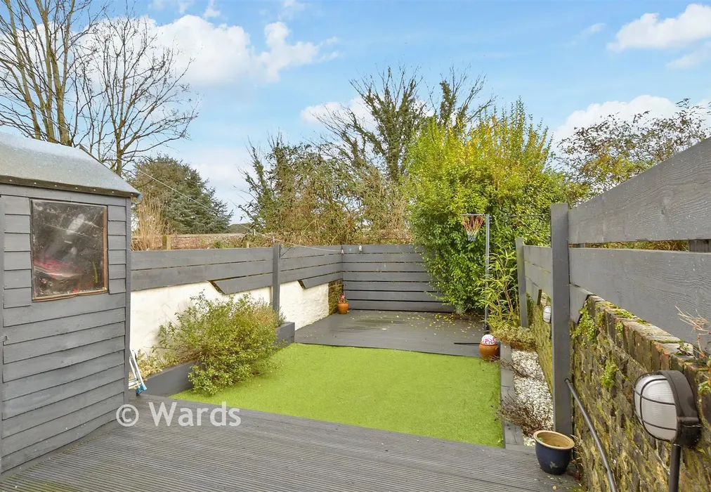 Rear Garden - Northcote Road, Strood, Rochester, Kent - Wards of Kent