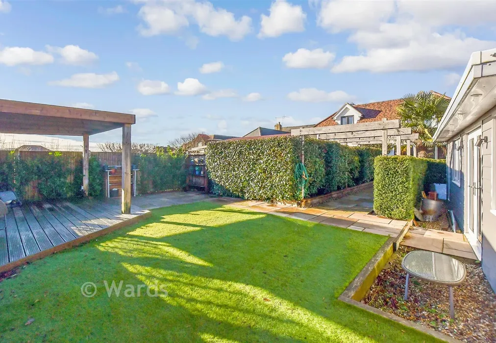 Rear Garden - Cavendish Way, Maidstone, Kent - Wards of Kent