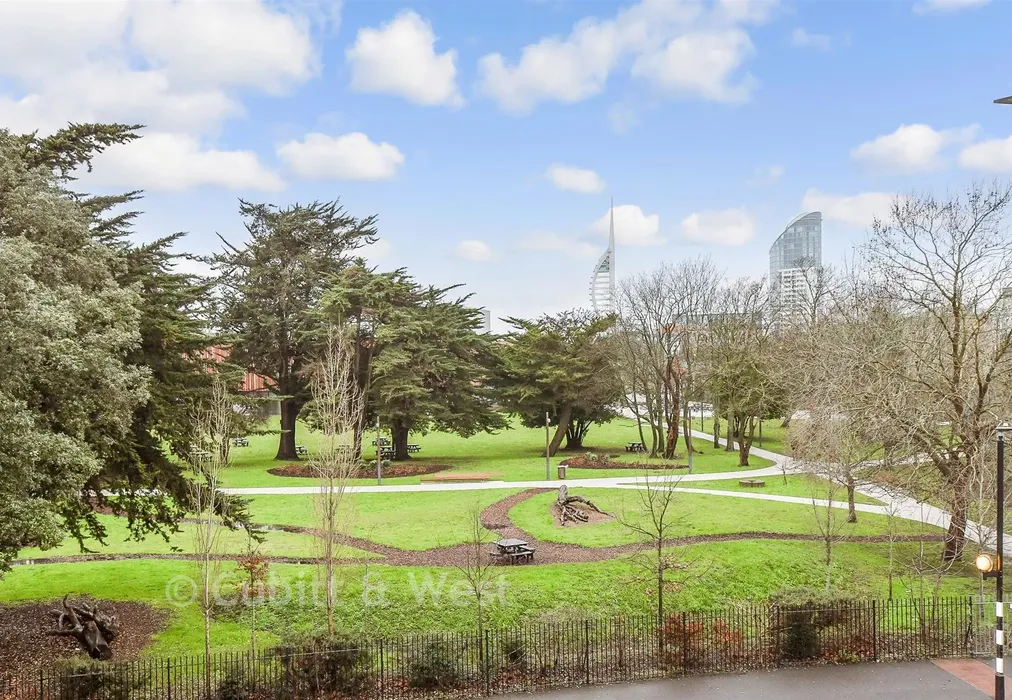 Views To Front - Landport Terrace, Portsmouth, Hampshire - Wards of Kent