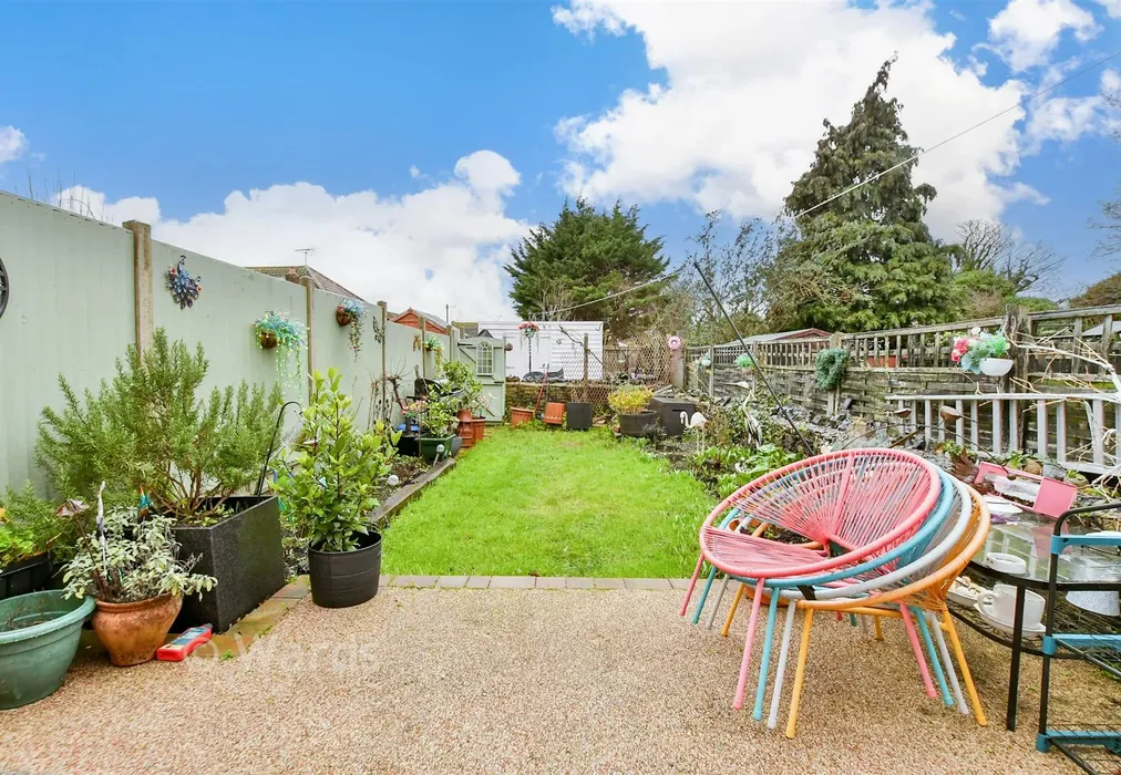 Rear Garden - St. James Terrace, Birchington, Kent - Wards of Kent