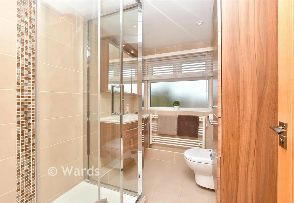 Shower Room - Chestnut Avenue, Walderslade, Chatham, Kent - Wards of Kent