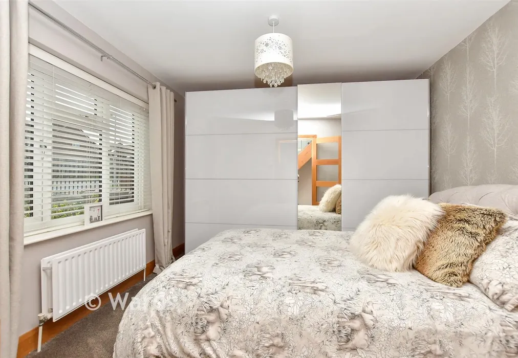 Bedroom 3 - Chestnut Avenue, Walderslade, Chatham, Kent - Wards of Kent