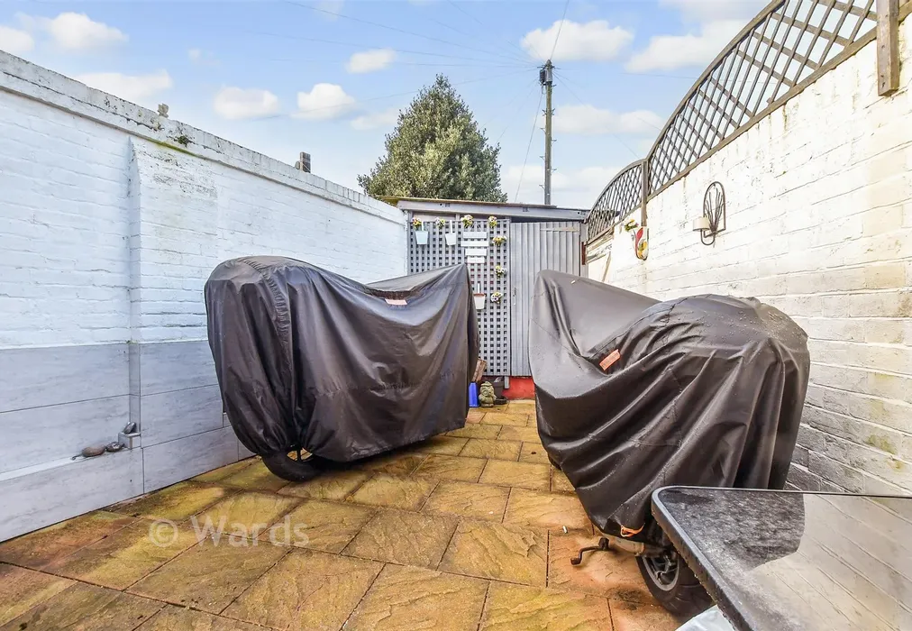 Rear Garden - Alpha Road, Birchington, Kent - Wards of Kent
