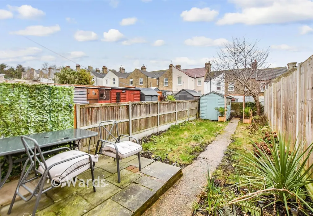 Rear Garden - Eaton Road, Dover, Kent - Wards of Kent