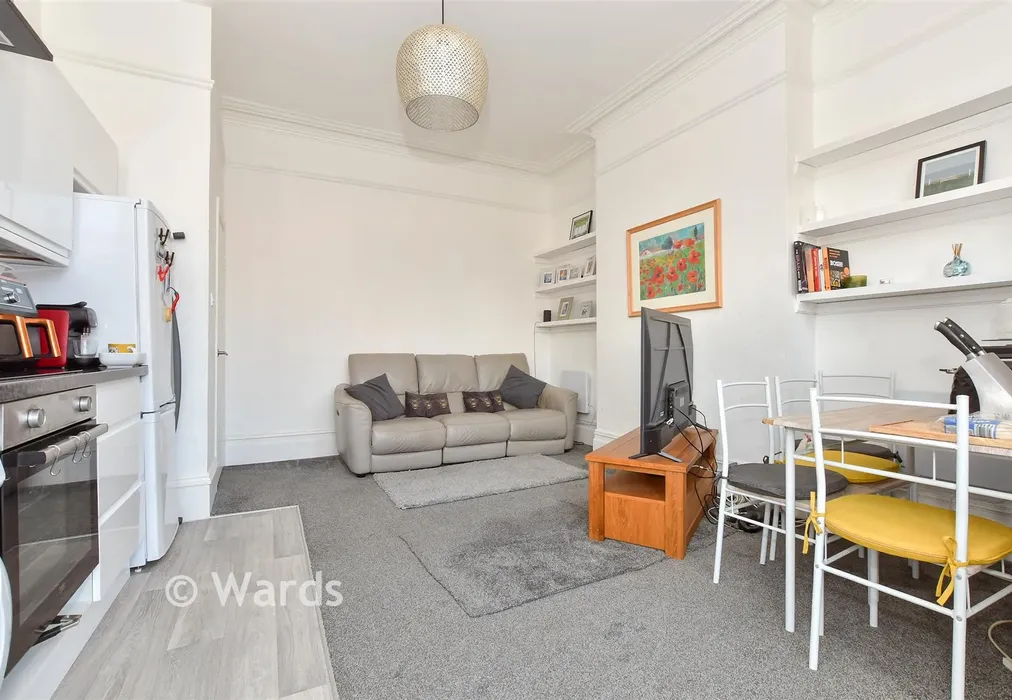Kitchen/ Living Area - Ethelbert Square, Westgate-On-Sea, Kent - Wards of Kent