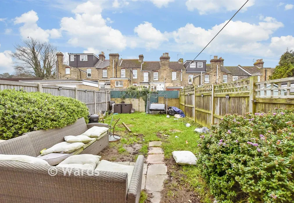 Rear Garden - Charles Road, Ramsgate, Kent - Wards of Kent