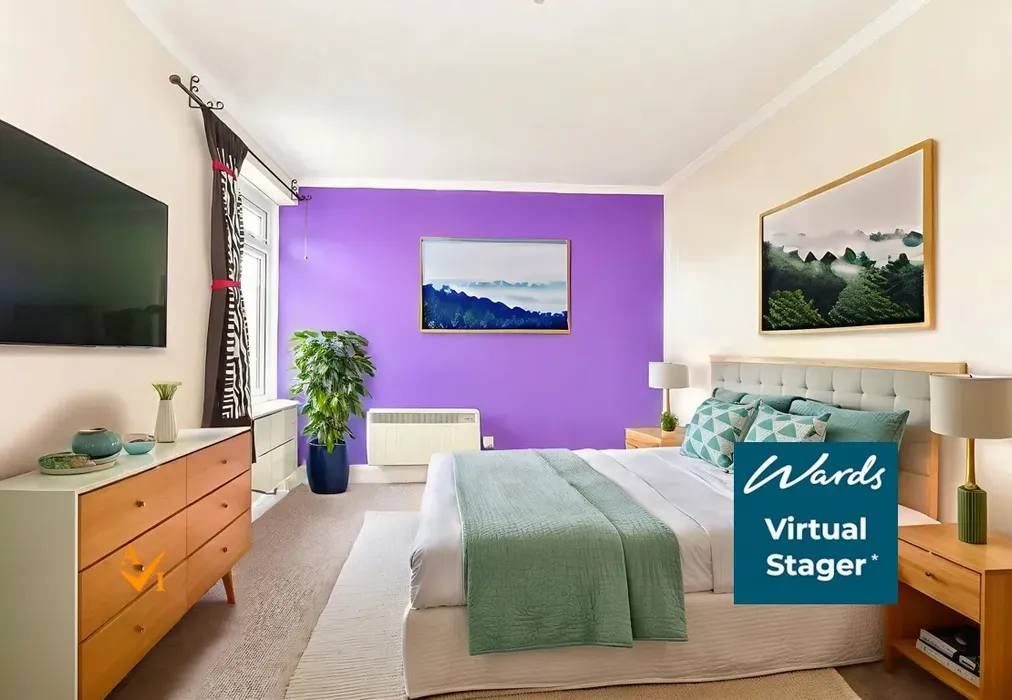 Bedroom 1 (Contemporary style) - South Road, Hythe, Kent - Wards of Kent