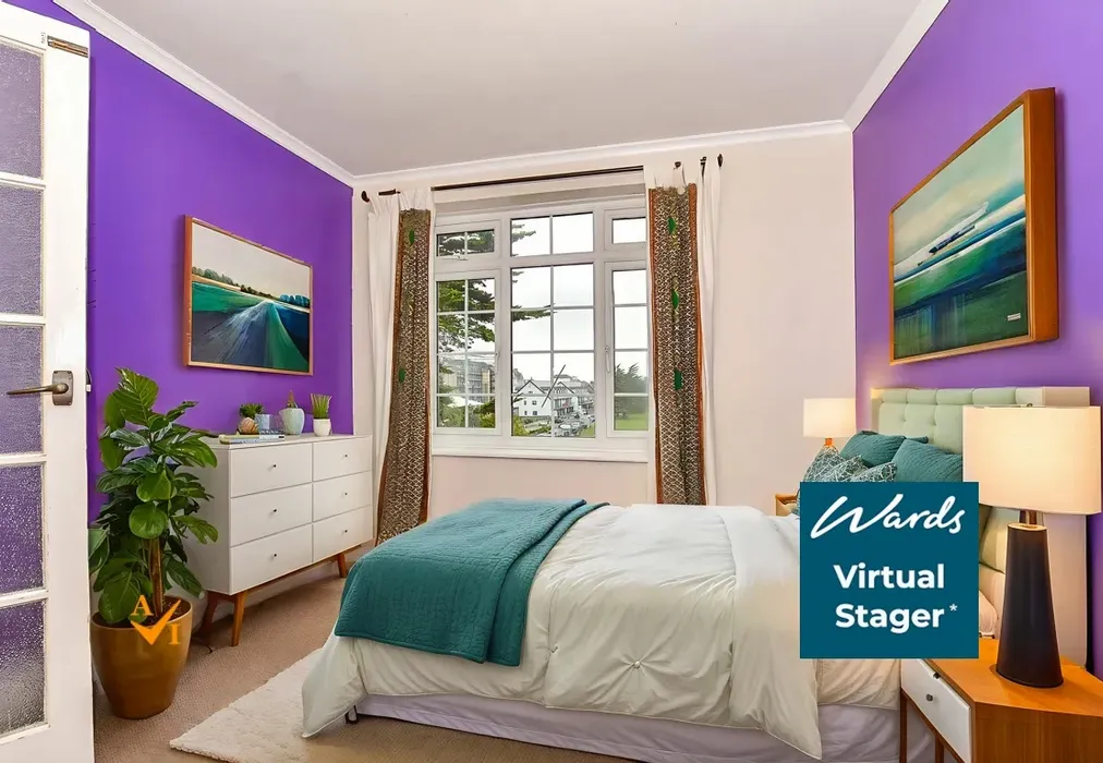 Bedroom 2 (Contemporary style) - South Road, Hythe, Kent - Wards of Kent