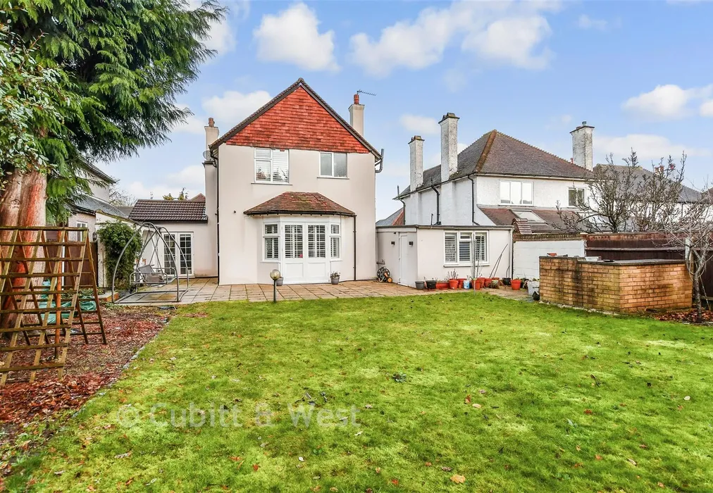 Rear Elevation - Hillside Road, Sutton, Surrey - Wards of Kent