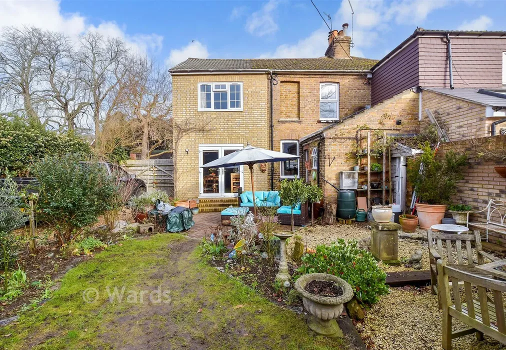 Rear Elevation - Vicarage Road, Yalding, Maidstone, Kent - Wards of Kent