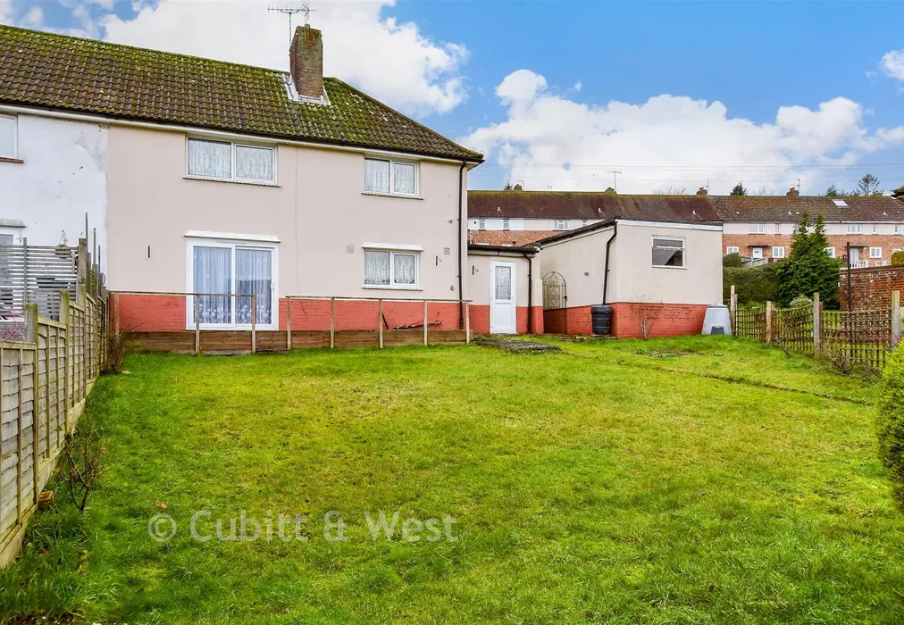 Rear Garden - Hawkhurst Road, Coldean, Brighton, East Sussex - Wards of Kent
