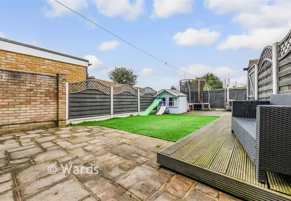 Rear Garden - Red Lodge Road, Bexley, Kent - Wards of Kent