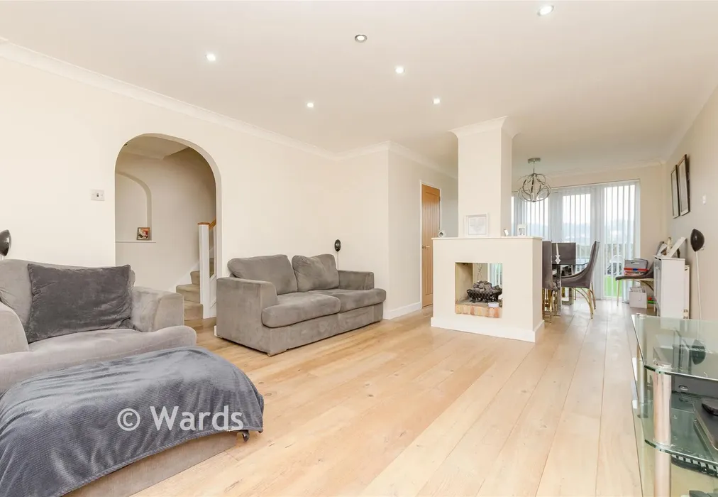 Living Room - Northdown Road, Longfield, Kent - Wards of Kent