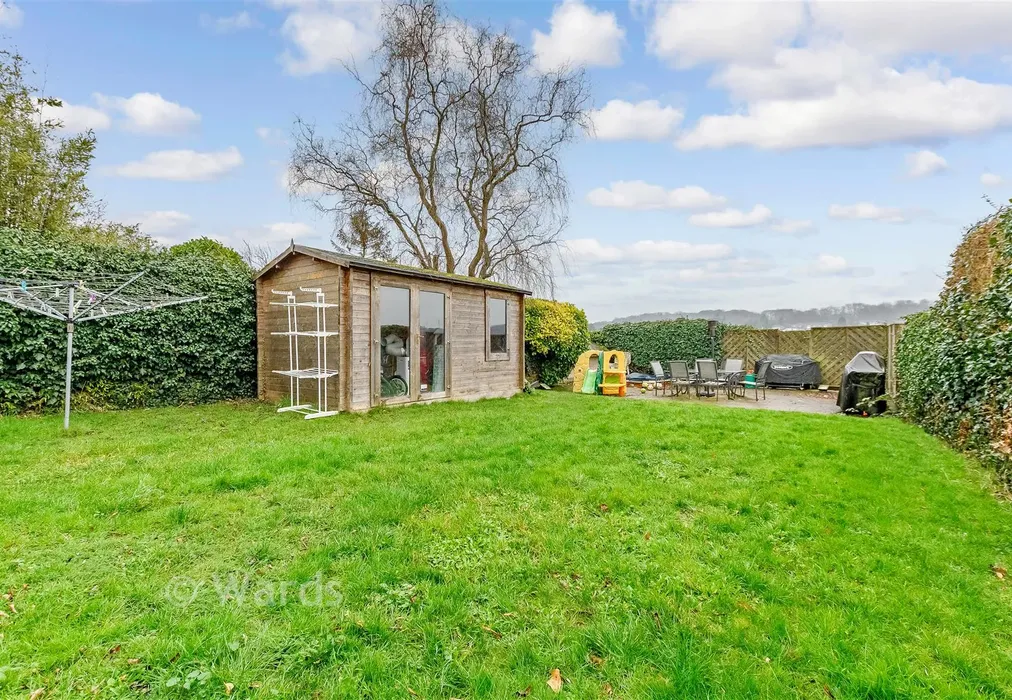 Rear Garden - Northdown Road, Longfield, Kent - Wards of Kent