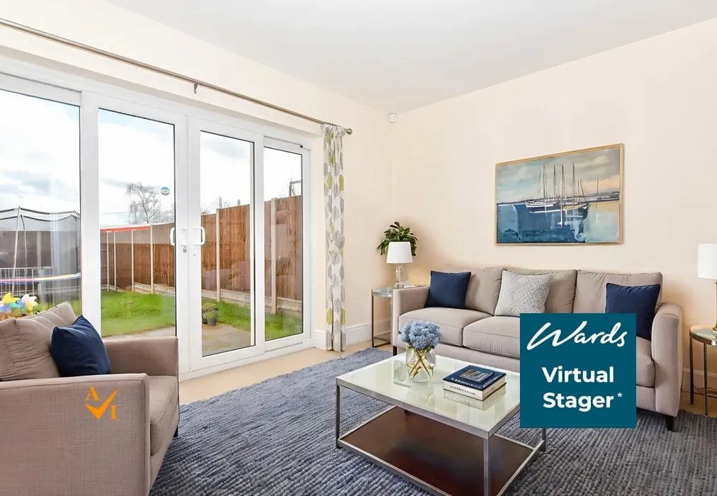 Lounge (Contemporary style) - Albion Drive, Larkfield, Aylesford, Kent - Wards of Kent