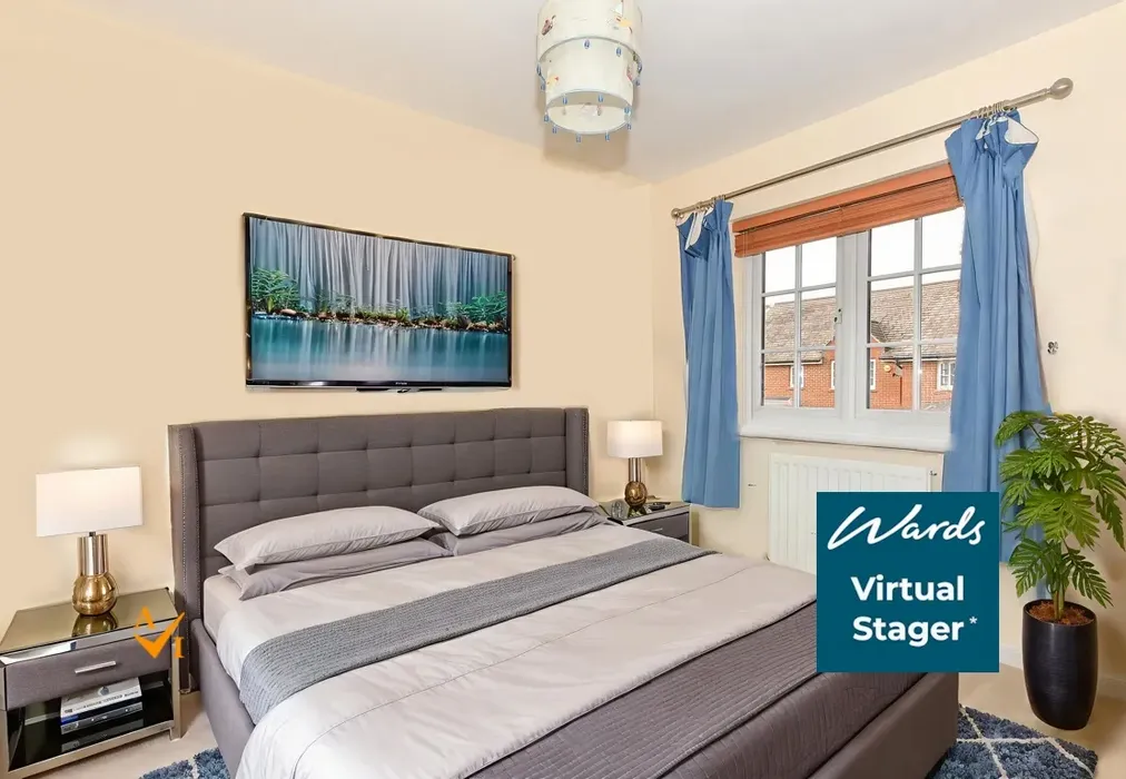 Bedroom 3 (Modern style) - Albion Drive, Larkfield, Aylesford, Kent - Wards of Kent